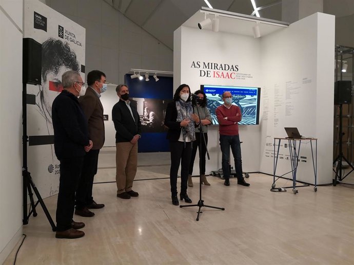 Presentación de la web sobre Isaac Díaz Pardo