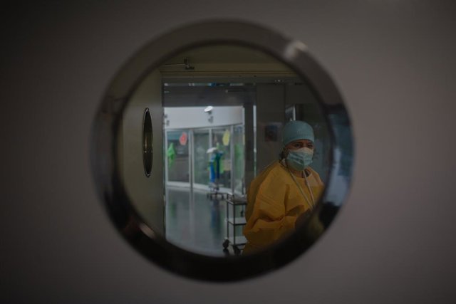 Unitat de vigilància intensiva de l'Hospital del Mar (Arxiu).