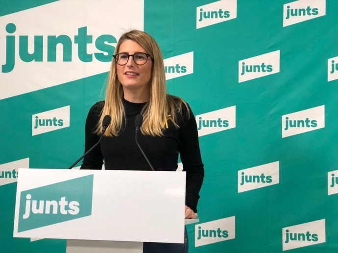 La vicepresidenta de JxCat i diputada al Parlament, Elsa Artadi.