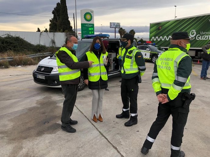 El subdelegado del Gobierno en la presentación de la campaña de la DGT de control de consumo de alcohol y drogas