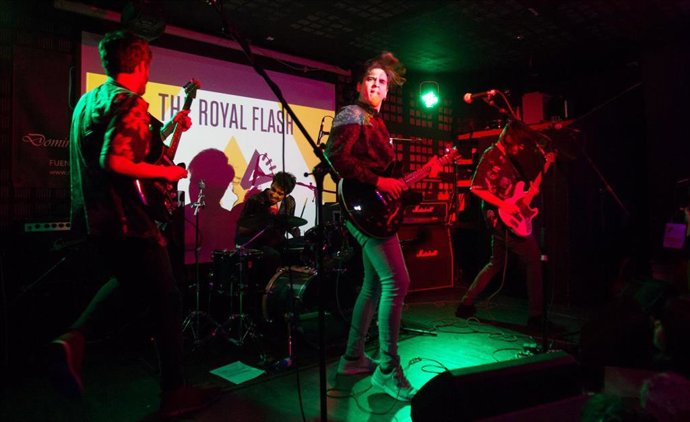 'The Royal Flash', grupo de rock procedente de Madrid, ganador del Festival Actual'19
