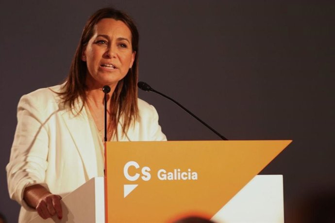 La coordinadora de Ciudadanos Galicia, Beatriz Pino