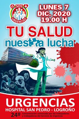 En enero, los trabajadores de Urgencias decidirán si retoman las concentraciones