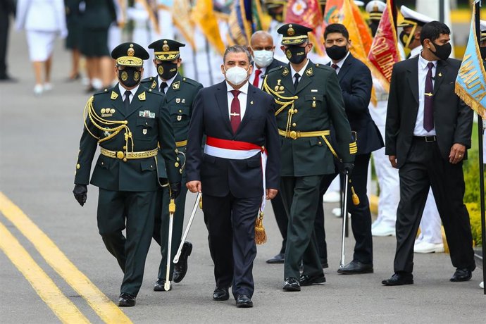 El exminsitro del Interior peruano Cluber Aliaga.