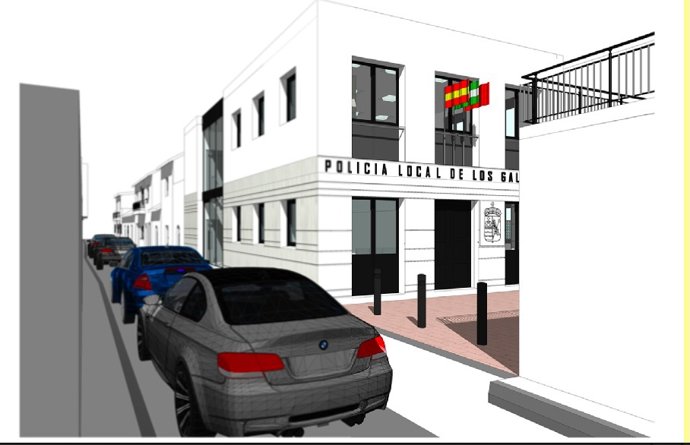 Proyecto de sede de Policía Local de Los Gallardos