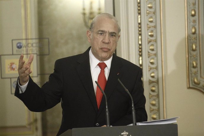 José Ángel Gurría, secretario general de la OCDE informe sobre la reforma de las Administraciones Públicas