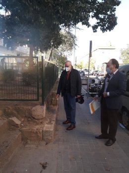 Visita a la calle Puerto del Escudo, en Rochelambert