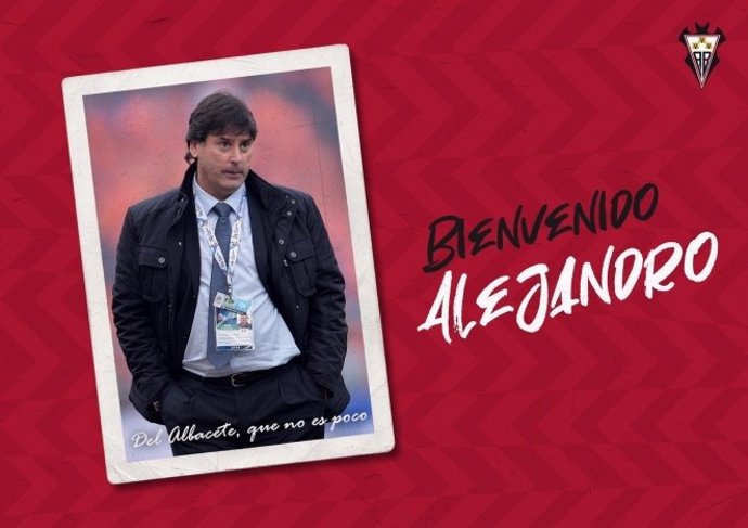 El nuevo técnico del Albacete Balompié para el resto de la temporada 2020/21, Alejandro Menéndez