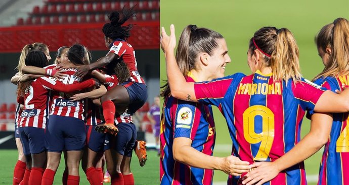 Atlético de Madrid Femenino y Bara Femení se medirán a Servette y PSV Eindhoven, respectivamente, en los dieciseisavos de final de la UEFA Women's Champions League de la temporada 2020/21