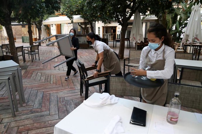 Actividad hostelera en Andalucía