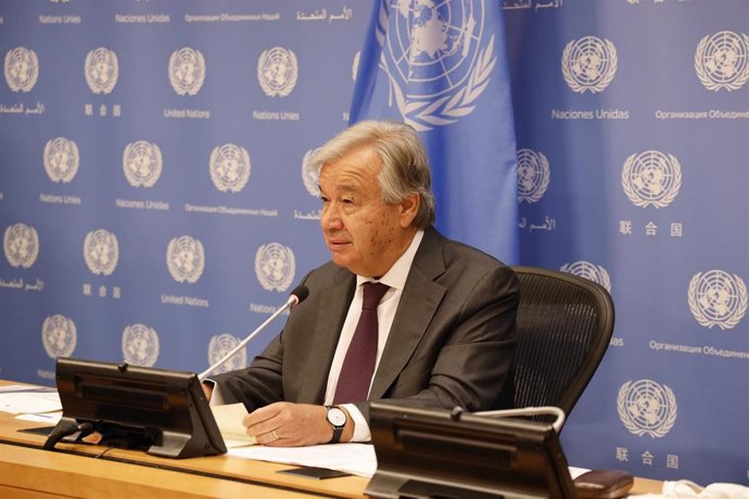 El secretario general de Naciones Unidas, António Guterres.