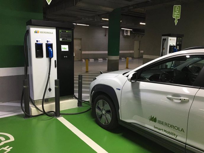 Cargador eléctrico de Iberdrola