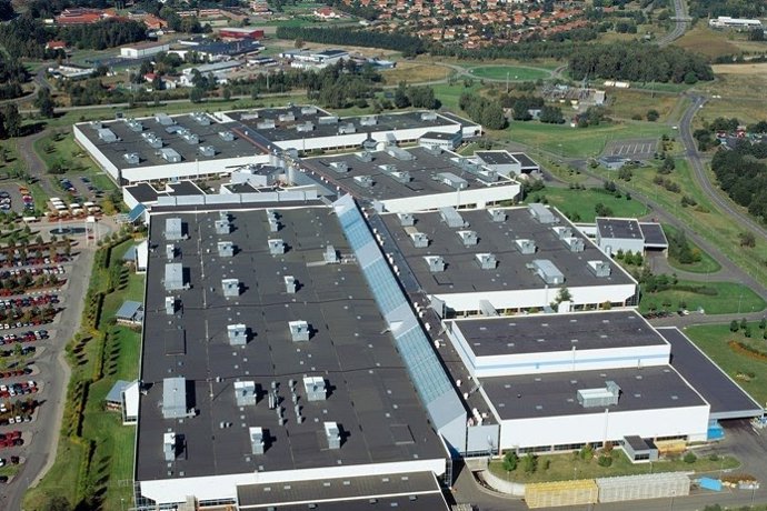 Planta de Volvo Cars en Skvde (Suecia).