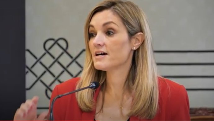 La portavoz de Ciudadanos en el Parlament, Patricia Guasp.