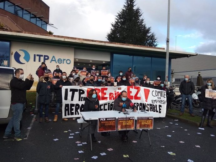 Trabajadores de ITO Aero Casting de Sestao y Barakaldo se movilizan contra el ERE planteado por la empresa