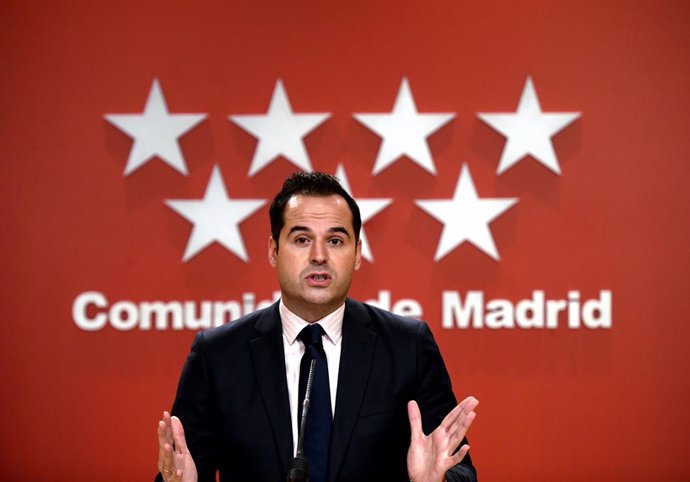 El vicepresidente, consejero de Deportes, Transparencia y portavoz de la Comunidad de Madrid, Ignacio Aguado