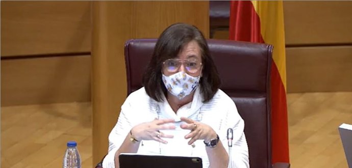 La presidenta de la AIReF, Cristina Herrero.