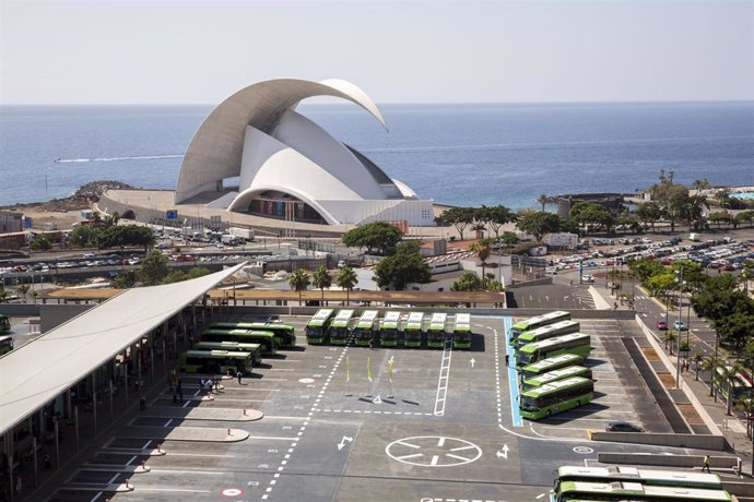 Intercambiador de Santa Cruz de Tenerife, Estación de Guaguas