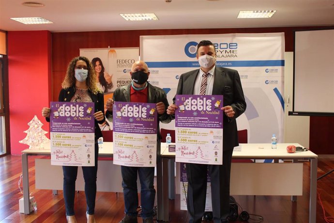 Presentación de la campaña 'El Doble, doble de Navidad' en Guadalajara