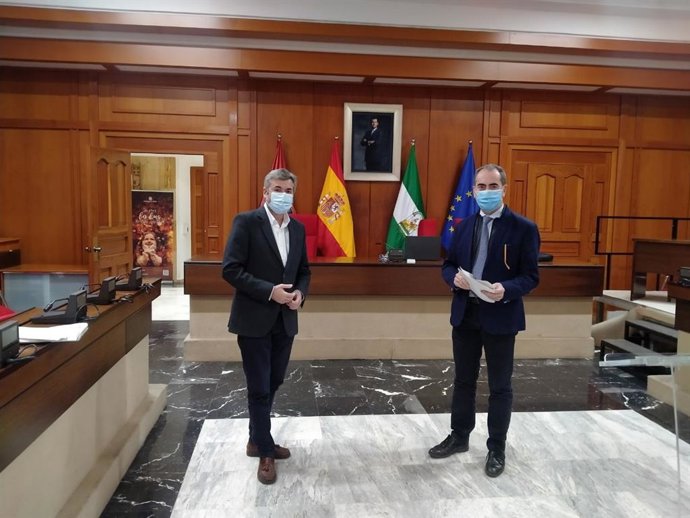 Miguel Ángel Torrico y Antonio Álvarez.