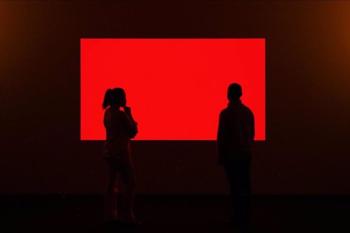 La obra 'Cherry' de James Turrell podrá verse en el Museo Picasso Málaga hasta el mes de junio