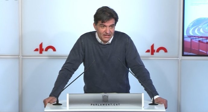 El president d'ERC al Parlament, Sergi Sabri.