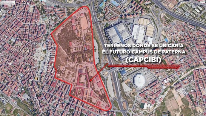 Proyecto del Campus de FP en Ciberseguridad y Biotecnología de Paterna (Valencia)