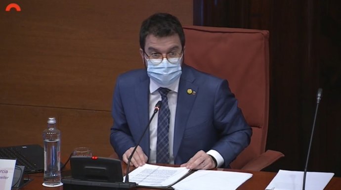 El vicepresident i conseller d'Economia i Hisenda de la Generalitat, Pere Aragons