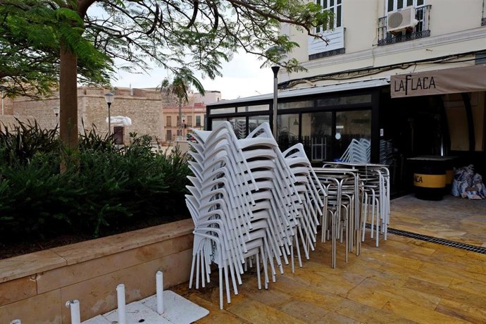 El centro urbano de Melilla en una imagen del pasado mes de noviembre tras anunciarse medidas restrictivas por el coronavirus