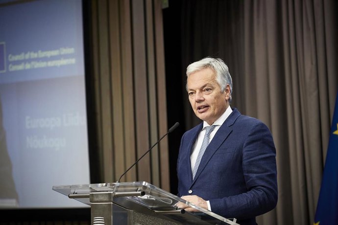  El comisario de Justicia de la UE, Didier Reynders 