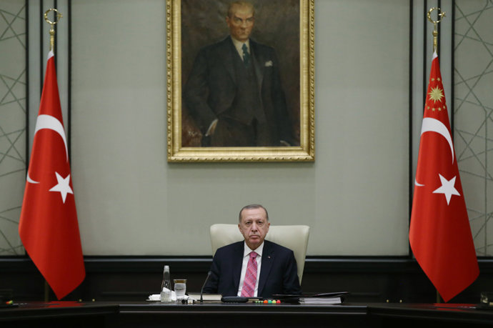 El presidente de Turquía, Recep Tayyip Erdogan