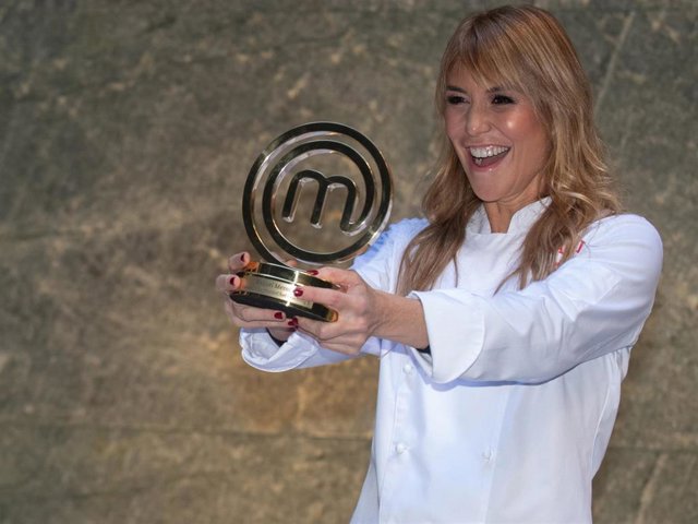 Raquel Meroño, radiante tras ganar Masterchef Celebrity