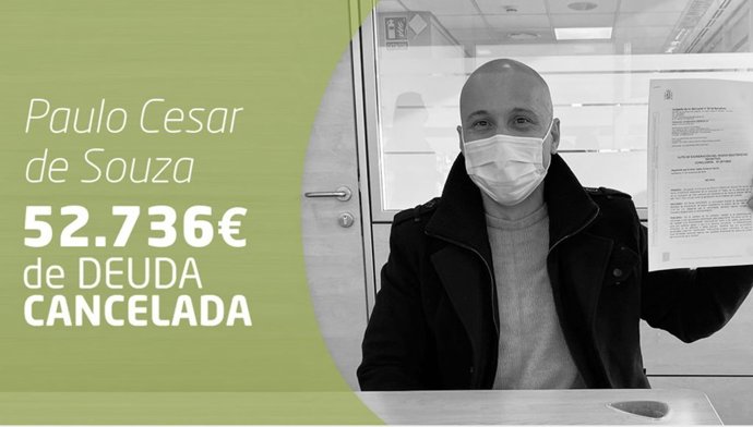 Paulo Cesar, cancela todas sus deudas con Repara tu deuda abogados