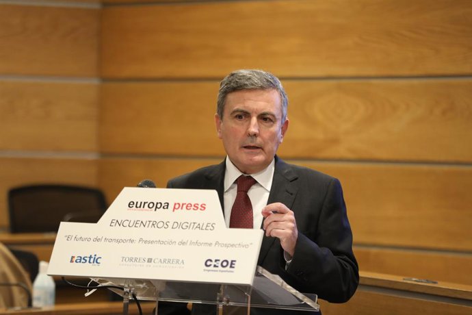 El secretario de Estado de Transportes, Movilidad y Agenda Urbana, Pedro Saura