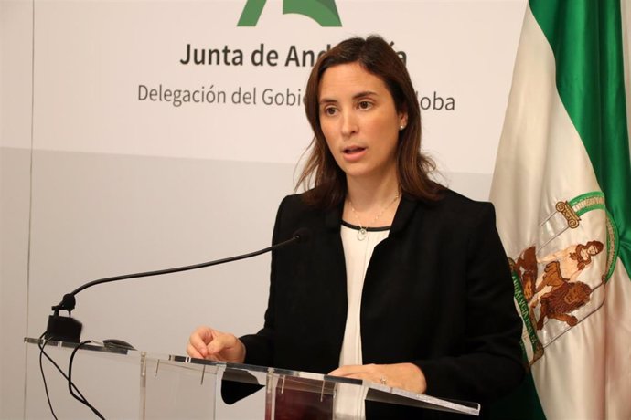 La delegada de Fomento, Infraestructuras y Ordenación del Territorio de la Junta de Andalucía en Córdoba, Cristina Casanueva, en una imagen de archivo.