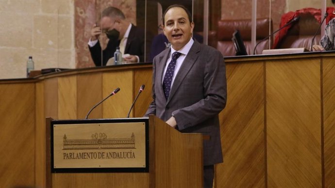 El parlamentario andaluz de Vox Francisco Ocaña