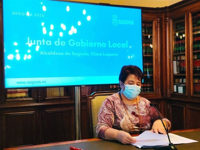 La alcaldesa de Segovia, Clara Luquero.