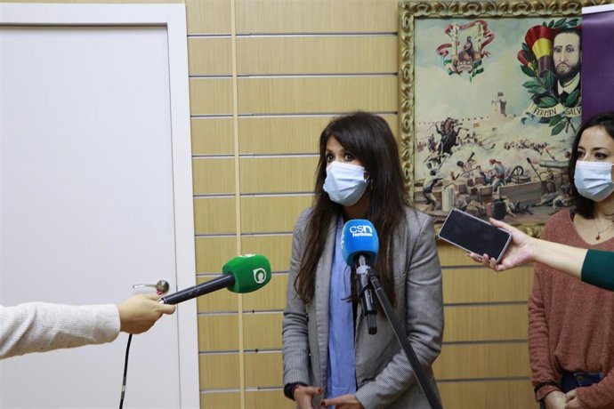 Martina Velarde, secretaria general de Podemos Andalucía y diputada nacional