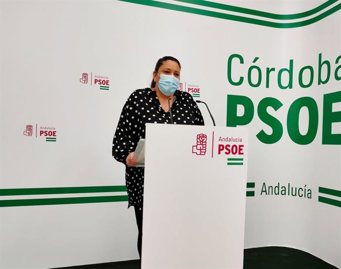 Lola Amo en la sede de su partido, en una imagen de archivo.