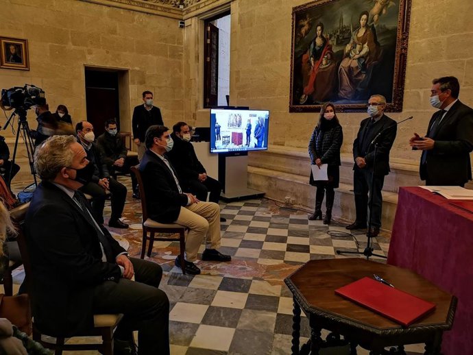 Espadas, durante la presentación de la nueva edición del programa Integra