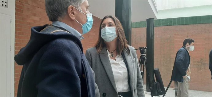 La secretaria general del PP-A, Loles López, en Huelva.