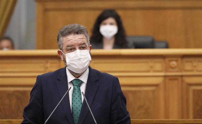 El diputado del PP Juan Antonio Moreno Moya en las Cortes