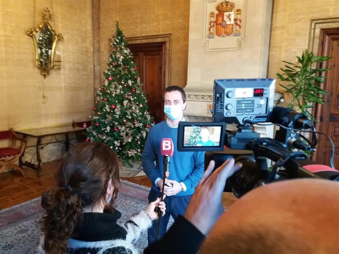 El portavoz del PP en el Consell de Mallorca, Lloren Galmés.