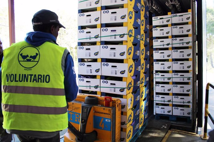 Plátano de Canarias contribuye con 330.000 kilos a la Gran Recogida de los Bancos de Alimentos