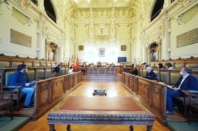 Reunión de la Junta de Gobierno del Ayuntamiento de Valladolid.