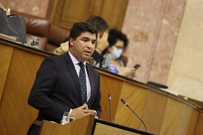 El parlamentario andaluz de Ciudadanos (Cs) Enrique Moreno, en una foto de archivo.