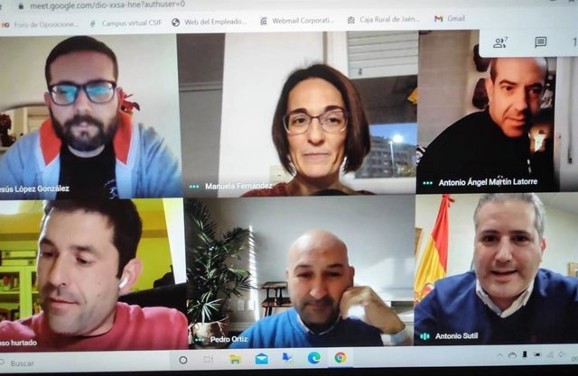 Reunión telemática con el equipo directivo del IES Francisco de los Cobos
