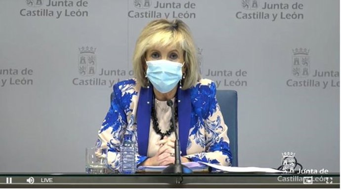 Captura de la comparecencia este jueves de Casado.