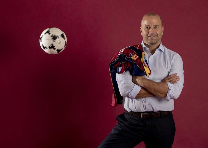 El exjugador y exdirectivo del FC Barcelona Xavi Vilajoana, precandidato a la presidencia del FC Barcelona