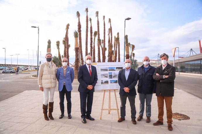 El presidente de la Autoridad Portuaria, Carlos Rubio y el alcalde de Málaga, Francisco de la Torre